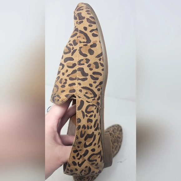 Lucky Brand Women's leopard Print Brogan Leather Loafers Size 8 - Picture 10 of 15